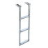 Фото #2 товара TREM Stainless Steel 3 Steps Telescopic Ladder