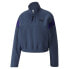 Фото #1 товара Puma P.A.M. X Mock Neck HalfZip Sweatshirt Womens Blue 53600918