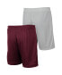 Фото #3 товара Men's Gray, Maroon Texas A&M Aggies Wiggum Reversible Shorts