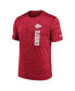 Фото #3 товара Men's Red Kansas City Chiefs 2024 Sideline Velocity Performance T-Shirt