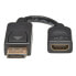 Фото #4 товара Tripp P136-000 DisplayPort to HDMI Adapter Video Converter (M/F) - 6-in. (15.24 cm) - 0.15 m - DisplayPort - HDMI - Male - Female - 1920 x 1200 pixels