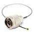 EUROCONNEX Male Ipex U.FlMhfAmc N Connector cable 0.2 m Серебристый - фото #2