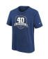 Big Boys Blue Indianapolis Colts 40th Anniversary T-shirt