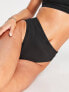 Nike Swimming Essentials high waist bikini bottoms in black M - фото #7