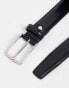 Jack & Jones premium leather belt in black