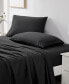 Фото #3 товара Classy Pleated 21" Extra Deep Pocket Sheet Set, Queen