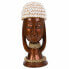 Bust Alexandra House Living White Coffee Wood 40 x 17 x 16 cm