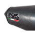 GPR EXHAUST SYSTEMS Furore Evo4 Poppy Benelli Leoncino 500 17-20 Ref:E4.BE.11.FP4 Homologated Oval Muffler