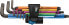 Фото #1 товара Набор гаечных ключей Wera 967 SPKL/9 TORX BO multicolour, TX8-40, 9 штук