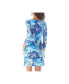 ფოტო #3 პროდუქტის Women's Quinn Split Neck Tunic Dress