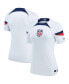 Women's White USMNT 2022/23 Home Breathe Stadium Replica Blank Jersey