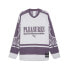 Фото #1 товара Puma Ice Hockey Graphic V Neck Replica Jersey X Pleasures Mens Purple, White 62
