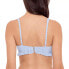 Polo Ralph Lauren 285139 Womens Striped Ruffled Swim Top, Size Large