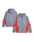 ფოტო #1 პროდუქტის Men's Gray AC Milan 2023/24 Pre-Match Anthem Full-Zip Hoodie Jacket