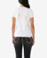 ფოტო #2 პროდუქტის Women's Short Sleeve Foil Horseshoe V-neck T-shirt