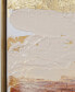 Фото #3 товара Canvas Foiled and Brushstrokes Geode Framed Wall Art with Gold-Tone Frame, 59" x 2" x 20"