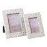 Photo frame Beige Mother of pearl 17 x 22 cm MDF Wood