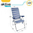 Фото #6 товара Стул складной высокой спинкой Aktive Folding Chair High Backrest 5 Positions 61x69x108 см