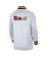 ფოტო #2 პროდუქტის Men's White/Black Miami Heat 2022/23 City Edition Showtime Thermaflex Full-Zip Jacket