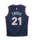 Фото #3 товара Infant Boys and Girls Joel Embiid Navy Philadelphia 76ers 2023/24 Swingman Replica Jersey - City Edition