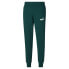 Фото #2 товара Puma Ess Logo Sweatpants Mens Green Casual Athletic Bottoms 67399343