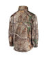 Men's Realtree Camo Cleveland Browns Circle Sportsman Waterproof Packable Full-Zip Jacket