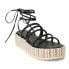 BEACH by Matisse Eli Platform Womens Black Casual Sandals ELI-015
