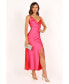 ფოტო #12 პროდუქტის Women's Lipa Colorblock Midi Slip Dress