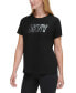 Фото #3 товара Women's Cotton Holographic Logo Short-Sleeve T-Shirt