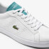Фото #12 товара Lacoste Powercourt 2.0 223 2 SMA Mens White Leather Lifestyle Sneakers Shoes