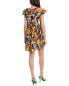Фото #2 товара Velvet By Graham & Spencer Alexandra Linen-Blend Mini Dress Women's