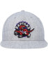 Фото #2 товара Men's Heather Gray Toronto Raptors Hardwood Classics 2.0 Snapback Hat