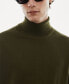 Фото #4 товара Men's 100% Merino Wool Turtleneck Sweater