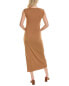 Фото #2 товара Stateside Luxe Jersey Boatneck Midi Dress Women's