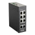 Коммутатор кабинета D-Link DIS-100E-8W RJ45 x 8 Чёрный