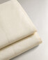 Фото #5 товара (200 thread count) cotton percale flat sheet