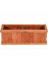 Фото #3 товара Wooden Decorative Planter Box for Garden Yard and Window