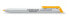 STAEDTLER Lumocolor 768 - Yellow - Bullet tip - White,Yellow - Medium - 3 mm - Glass,Hardboard,Leather,Metal,Paper,Plastic,Stone