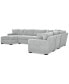 Фото #19 товара Radley 5-Piece Fabric Chaise Sectional Sofa, Created for Macy's