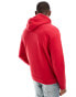 Hollister icon logo hoodie in red