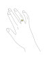 ფოტო #2 პროდუქტის 3CT CZ Yellow Cubic Zirconia Halo Solitaire Square Radiant Cushion Cut Engagement Ring For Women Sterling Silver 1MM Thin Band