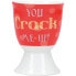 Фото #2 товара KITCHENCRAFT You Crack Me Up Egg Cup