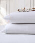 Фото #8 товара Solid Cotton Percale 4 Piece Sheet Set, Queen