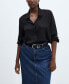 ფოტო #6 პროდუქტის Women's Slit Denim Skirt