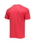 Фото #3 товара Men's Heathered Charcoal and Red Dayton Flyers Meter T-shirt and Pants Sleep Set