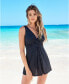 ფოტო #2 პროდუქტის Pin-Point Marais Allover Slimming Swimdress