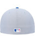 Фото #5 товара Men's Gray, Blue Chicago Cubs Dolphin 59FIFTY Fitted Hat