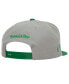 Фото #3 товара Men's Gray Oakland Athletics Cooperstown Collection Away Snapback Hat
