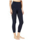 SPANX Seamless Cropped Leggings for Women Tummy Control Port Navy Small