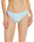 Фото #1 товара Weworewhat Classic Scoop Bikini Bottom Women's Blue Xxl